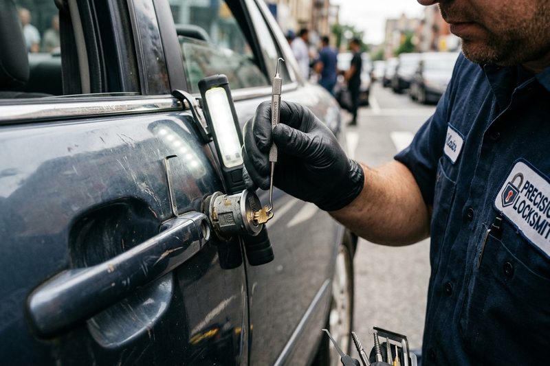 Broken car key extraction from ignition lock San Jose California