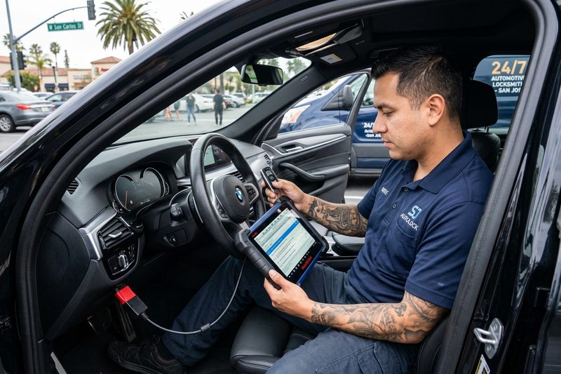 Transponder key programming automotive locksmith service San Jose CA